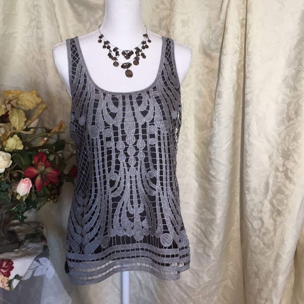 Express Dressy tank w sparkle